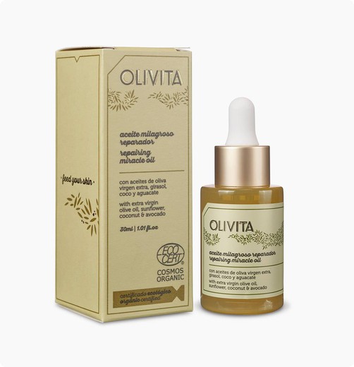 Aceite Milagroso Reparador OLIVITA COSMOS 30ml