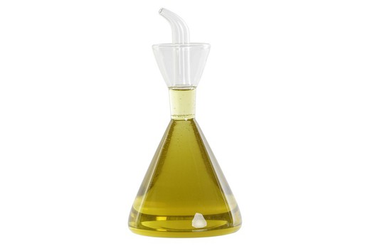 Aceitera Borosilicato 9X9X18 250Ml Transparente