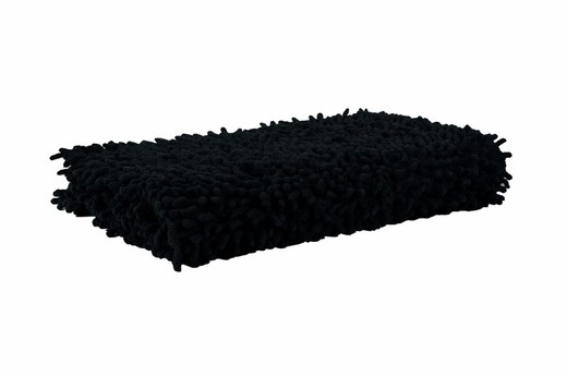 Alfombra de Baño Chenille 50x80 Negro Pure