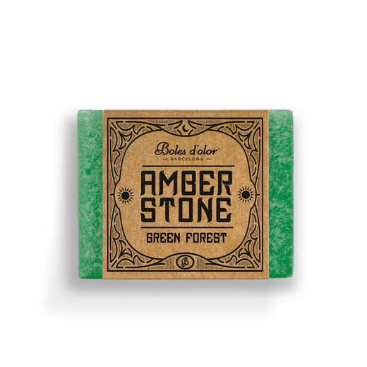 Amber Stone Green Forest Cera Aromas Boles Olor