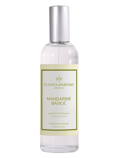 Ambientador 100 Ml Mandarina Albahaca Plantes & Parfums