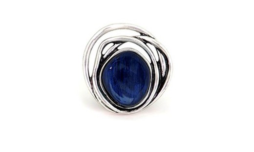 Anillo Hanna Diseño Tropicart Azul