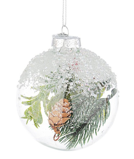 Bola cristal para arbol de navidad pino decoración de navidad para casa