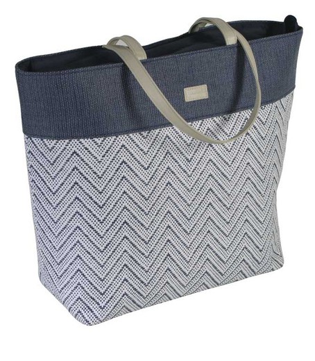 Bolso Zigzag Marino Maluca