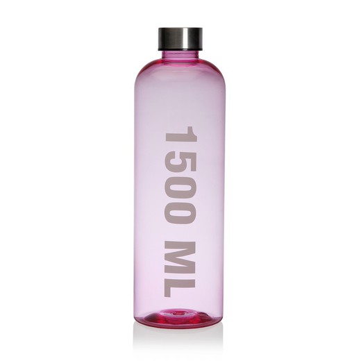Botella de Agua 1500 ml Rosa