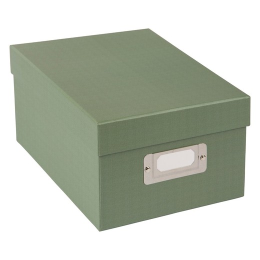 Caja Alta Calidad para Fotos Bella Vista Verde Goldbuch