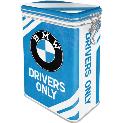 Caja Metal Cocina BMW Drivers Only Retro Vintage