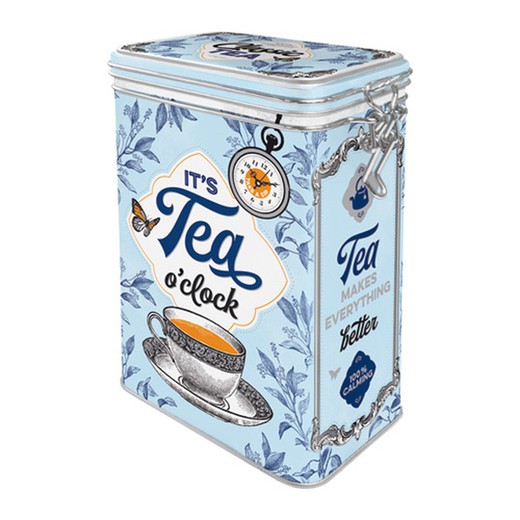 Caja Metal Cocina Classic Tea Retro Vintage