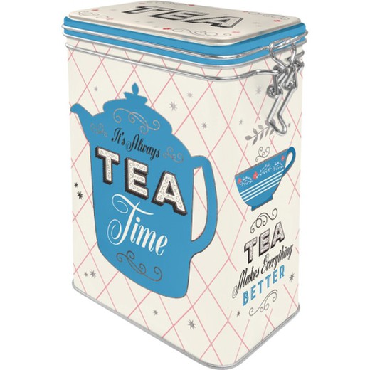 Caja Metal Cocina Home & Country Tea Retro Vintage