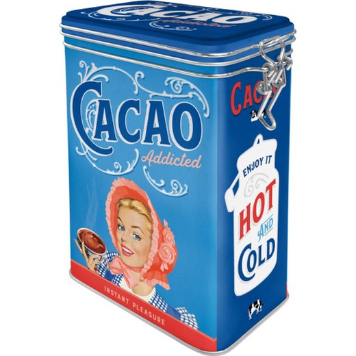 Caja Metal Cocina Say it 50's Cacao Addicted Retro Vintage