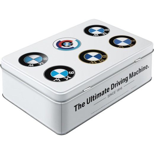 Caja Metal Plana BMW The Ultimate Retro Vintage