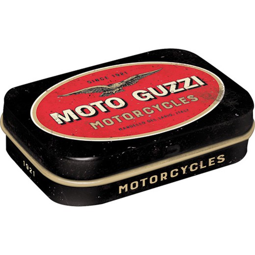 Caja Metálica Caramelos Moto Guzzi - Logo Nostalgic Art