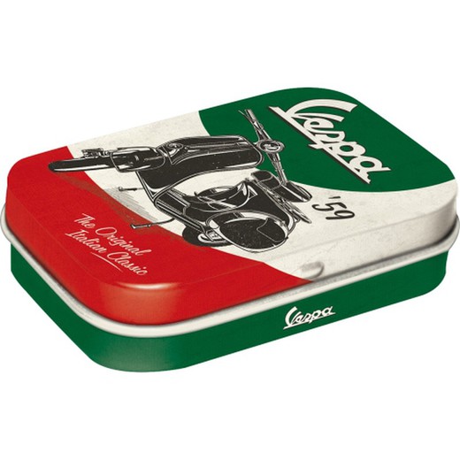 Caja Metálica Caramelos Vespa - The Italian Nostalgic Art