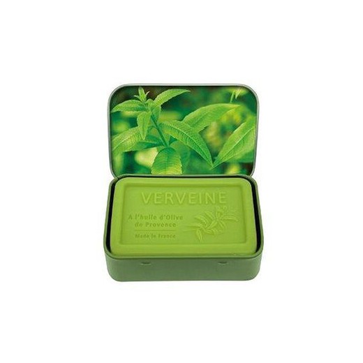 Caja Metálica Jabón Artesano Verbena 120 grs Esprit Provence