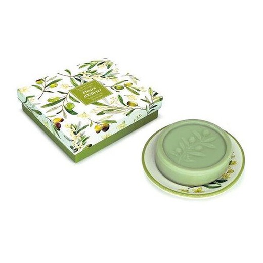 Caja Regalo Jabón Luxury Artesano Almendra Flor de Olivo Esprit Provence