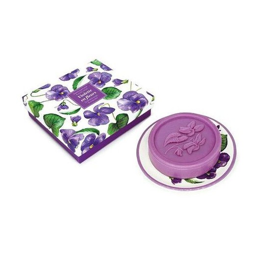 Caja Regalo Jabón Luxury Artesano Almendra Violeta Esprit Provence