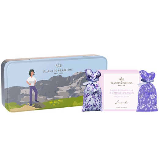 Caja Regalo Provenza Randonnee (2 Sachet + Jabon 100 Gr) Plantes & Parfums