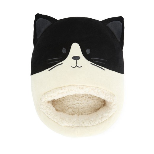 Calienta pies Kitty Frac blanconegro Balvi Idea Regalo