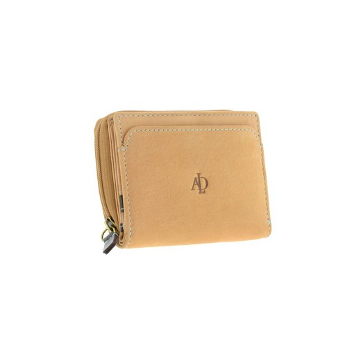 Cartera Rfid Cuero 100% Piel Adapell Pocket