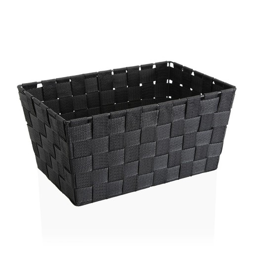 Cesta de Baño Alargada Gris Oscuro