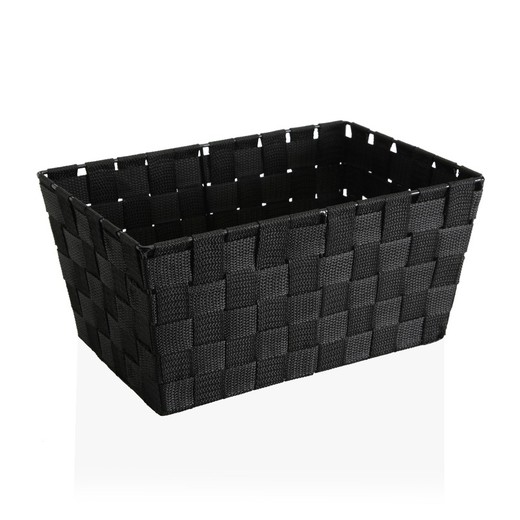 Cesta de Baño Alargada Negra