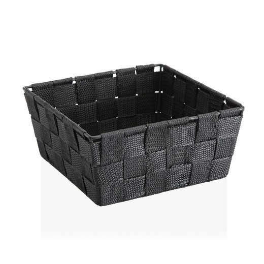 Cesta de Baño Grande Gris Oscuro