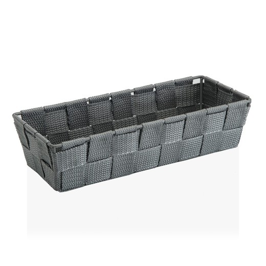 Cesta de Baño Mediana Gris Claro