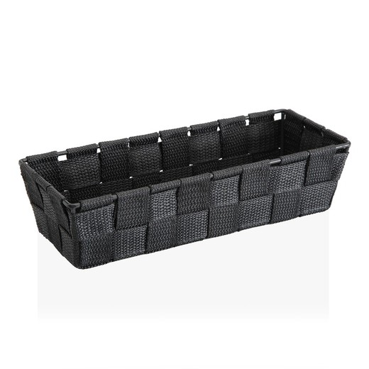 Cesta de Baño Mediana Gris Oscuro