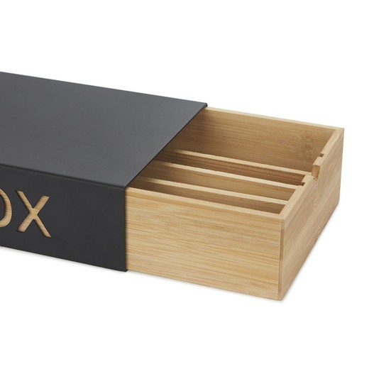 Coffee Box negro Balvi Idea Regalo