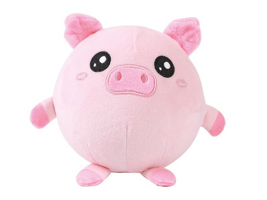 Cojín Squishy Piggy 13 Cms Diámetro Regalo Itotal