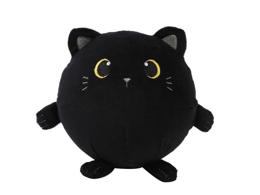 Cojín Squishy Negro Gato Regalo Itotal