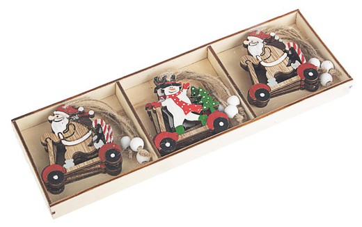 Colgante navidad juego 9 piezas decoración de navidad para casa