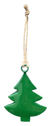 Colgante Navidad Madera Arbol Verde Exner