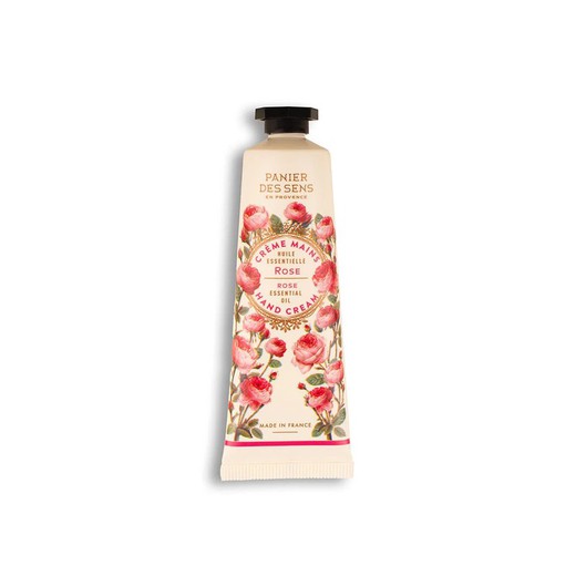 Crema de Manos 30ml Rosa Regenerante Panier des Sens