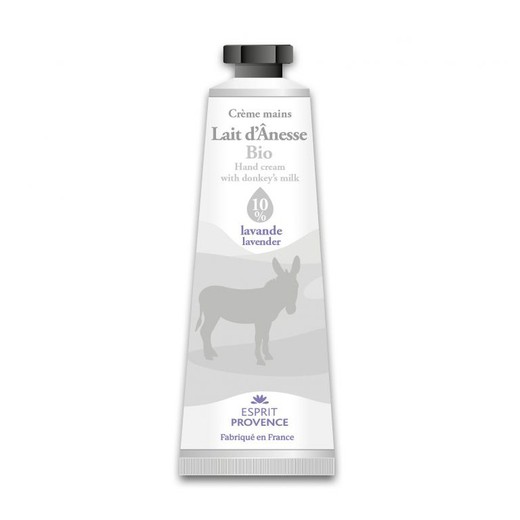 Crema de Manos Leche Burra 10% 30 ml Lavanda Esprit Provence