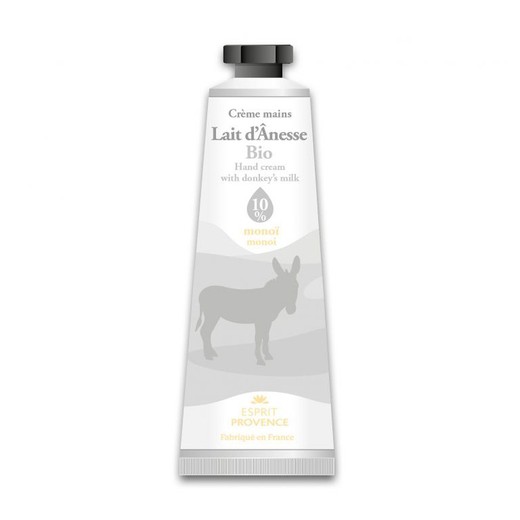 Crema de Manos Leche Burra 10% 30 ml Monoi Esprit Provence