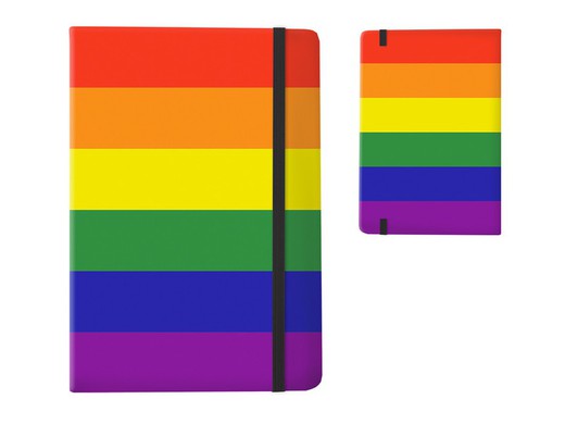 Cuaderno A5 Arco Iris Especial LGTBI I Total Regalo