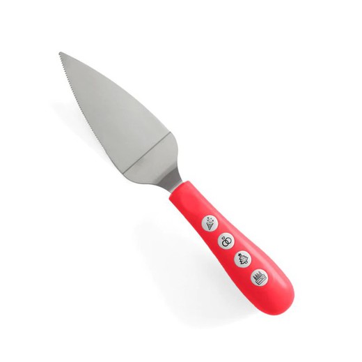 Cuchillo para tartas musical Rojo Fisura