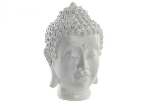 Figura Buda Cabeza Blanco