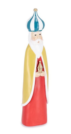 Figura Reyes Magos Rojo 30 cms Bizzotto