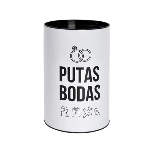 Hucha XL Putas Bodas Fisura Regalo