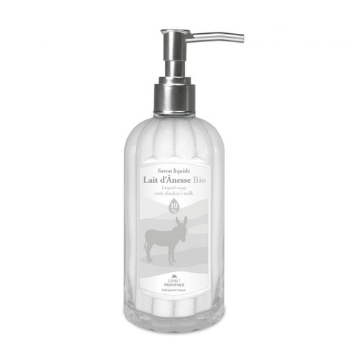 Jabón Liquido Leche de Burra 10% 280 ml Esprit Provence