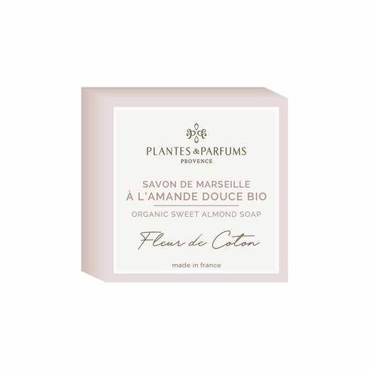 Jabon Marsella 100 Gr Flor Algodón Plantes & Parfums