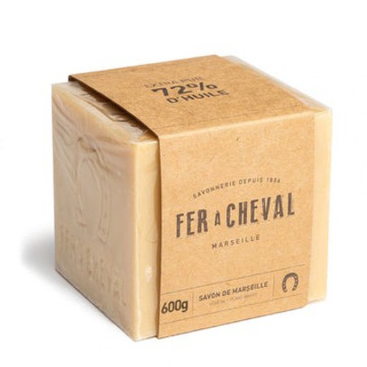 Jabón Marsella Cubo Vegetal 600 Gr Jabón Marsella Fer A Cheval