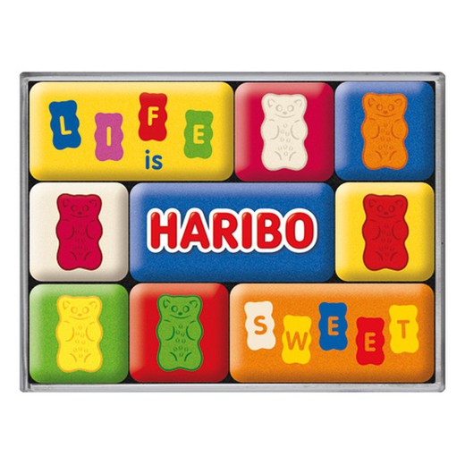 Juego de imanes Haribo Life is Sweet Nostalgic Art