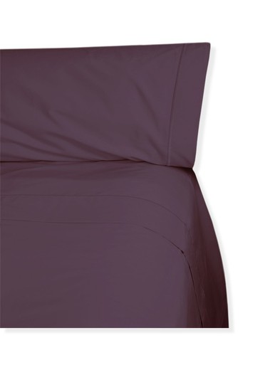 Juego de Sábanas Cama 150 160 Percal Royal Violeta