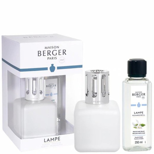 Lámpara Catalítica Glacon Blanc Lampe Berger Pack