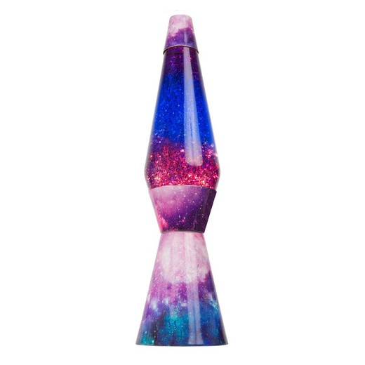 Lámpara de lava multicolor Fisura