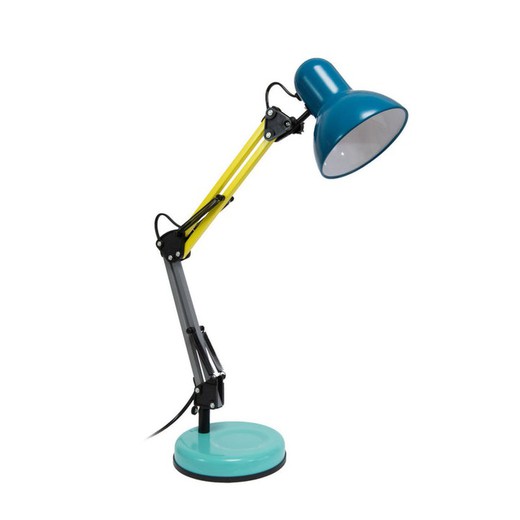 Lámpara flexo de diseño Ralph Azul Fisura