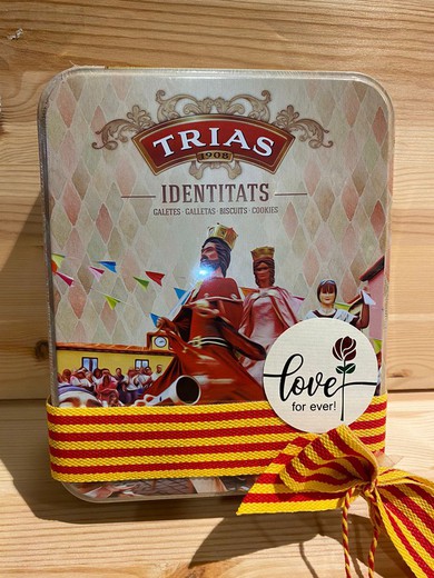 Lata Galletas Geganters Trias 175 grs Especial Sant Jordi